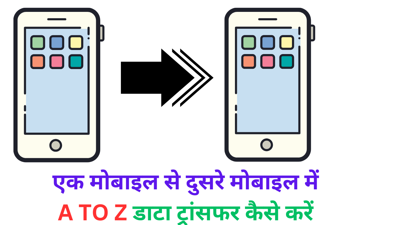 Ek Mobile se Dusre Mobile me data transfer kaise kare