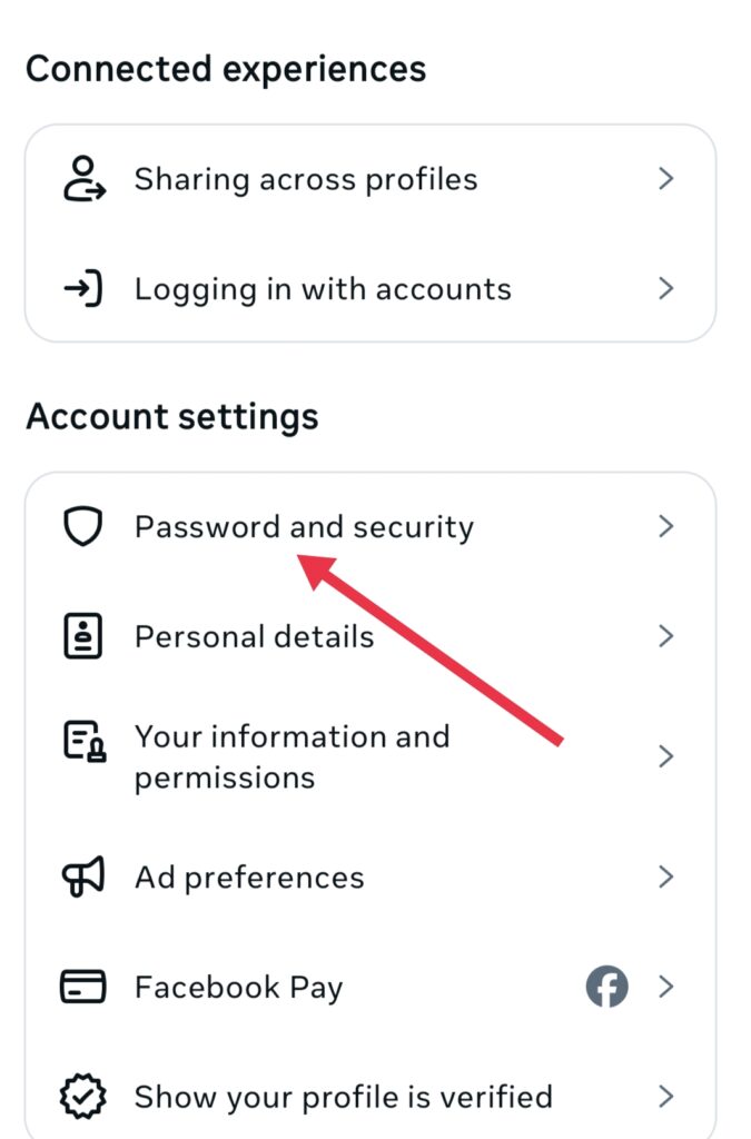 Facebook ka password kaise change kare
