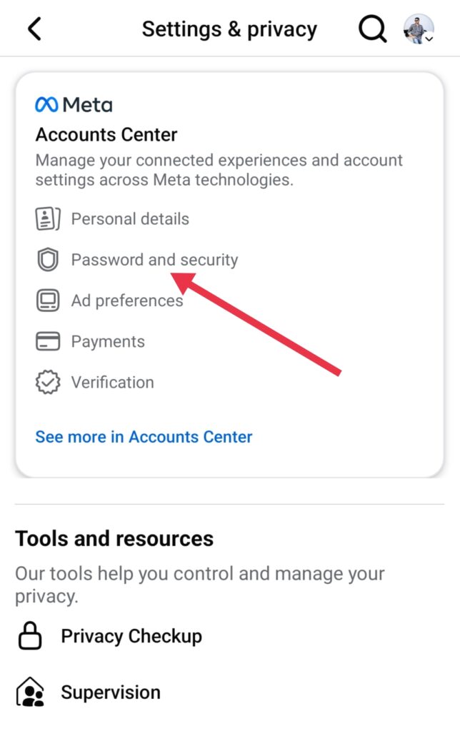 Facebook ka password kaise change kare