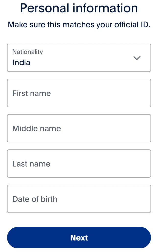 Paypal Account kaise banaye