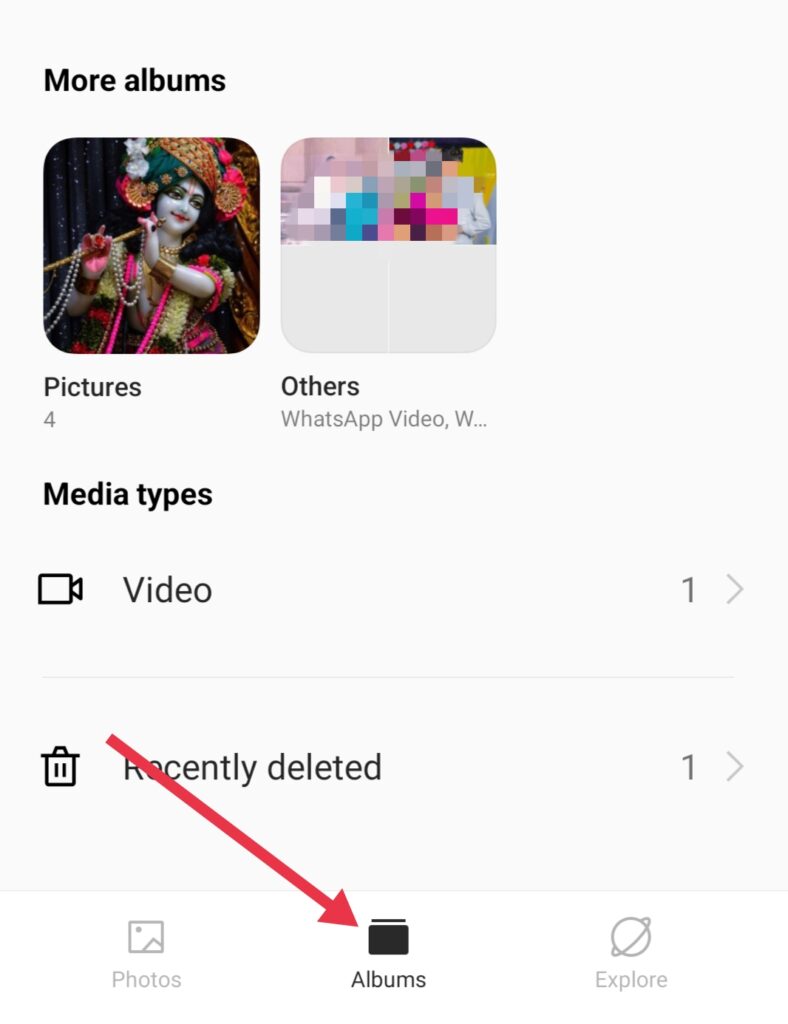 Delete Photos vapas kaise laye