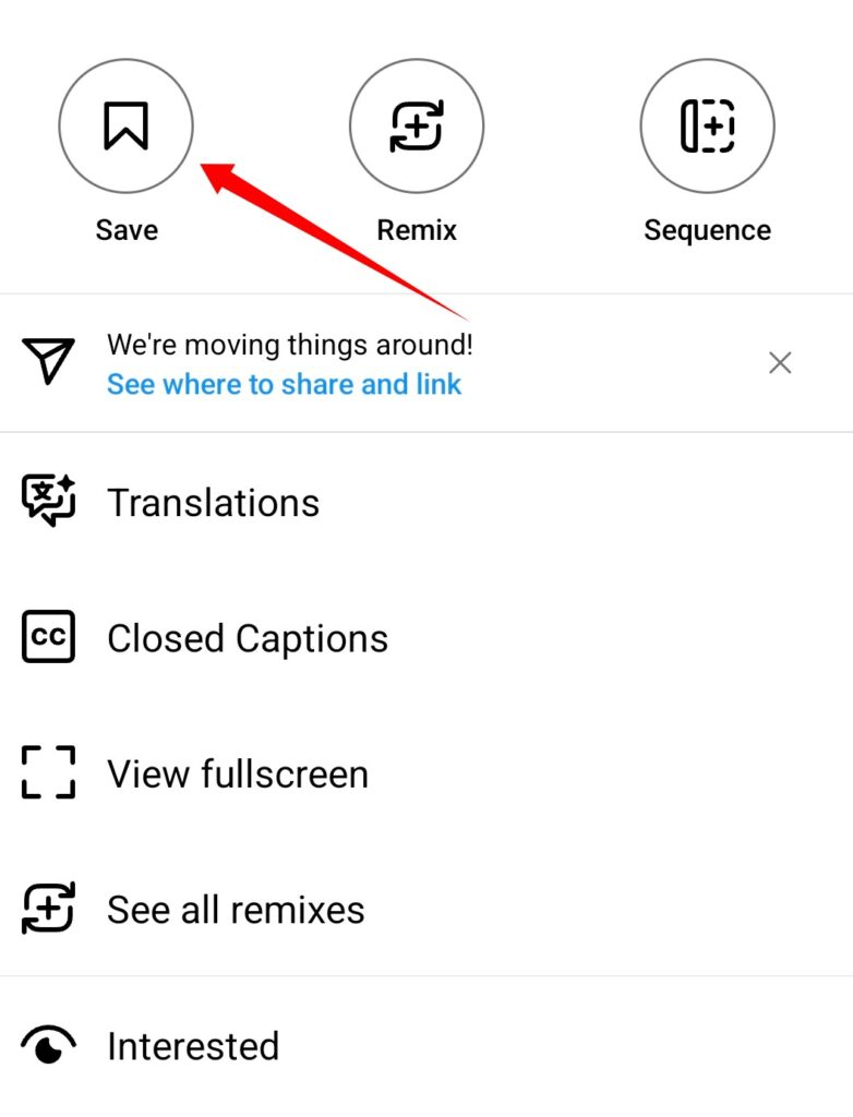 instagram par reel save kaise kare