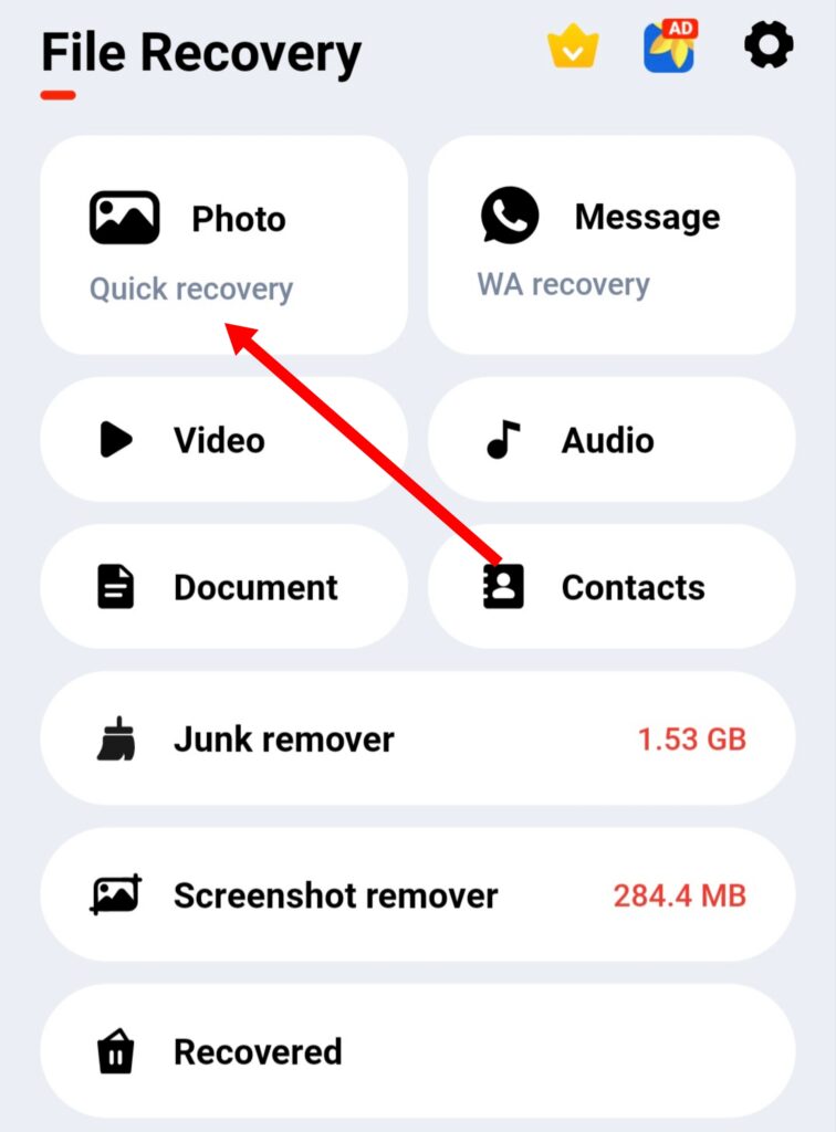 Delete Photos vapas kaise laye