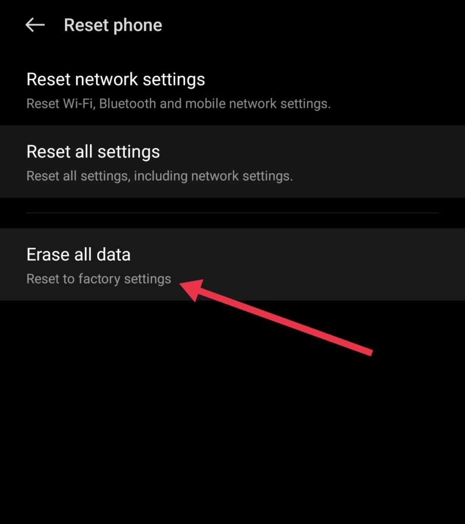 realme phone reset kaise kare